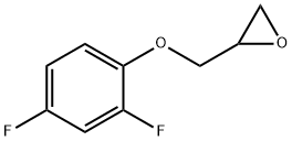 2-[(2,4-difluorophenoxy)methyl]oxirane Structure