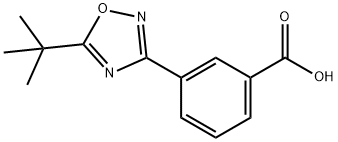 3-(5-tert-butyl-1,2,4-oxadiazol-3-yl)benzoic acid Structure
