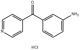 (3-aminophenyl)(pyridin-4-yl)methanone dihydrochloride 구조식 이미지
