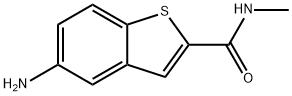 5-amino-N-methyl-1-benzothiophene-2-carboxamide Structure