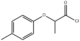 2-(4-methylphenoxy)propanoyl chloride 구조식 이미지