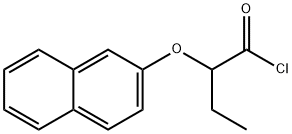 2-(2-naphthyloxy)butanoyl chloride 구조식 이미지