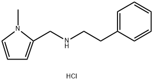 (1-Methyl-1H-pyrrol-2-ylmethyl)-phenethyl-aminehydrochloride 구조식 이미지