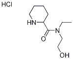 N-Ethyl-N-(2-hydroxyethyl)-2-piperidinecarboxamide hydrochloride 구조식 이미지