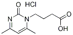 4-(4,6-Dimethyl-2-oxo-2H-pyrimidin-1-yl)-butyric acid hydrochloride Structure