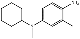 N-4-Cyclohexyl-N-4,2-dimethyl-1,4-benzenediamine Structure