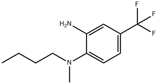 N~1~-Butyl-N~1~-methyl-4-(trifluoromethyl)-1,2-benzenediamine Structure