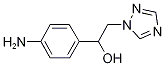 1-(4-Amino-phenyl)-2-[1,2,4]triazol-1-yl-ethanol Structure