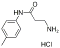 3-Amino-N-(4-methylphenyl)propanamidehydrochloride Structure