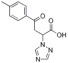 4-Oxo-4-p-tolyl-2-[1,2,4]triazol-1-yl-butyric acid 구조식 이미지