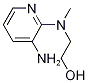 2-[(3-Amino-2-pyridinyl)(methyl)amino]-1-ethanol Structure