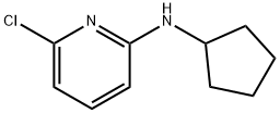 6-Chloro-N-cyclopentyl-2-pyridinamine 구조식 이미지