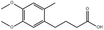 4-(4,5-Dimethoxy-2-methyl-phenyl)-butyric acid 구조식 이미지