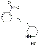3-[2-(2-Nitrophenoxy)ethyl]piperidinehydrochloride Structure