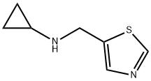 N-(1,3-Thiazol-5-ylmethyl)cyclopropanamine dihydrochloride Structure