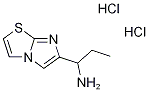 (1-Imidazo[2,1-b][1,3]thiazol-6-ylpropyl)amine dihydrochloride Structure