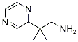 2-Methyl-2-(pyrazin-2-yl)propan-1-amine Structure