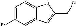 5-Bromo-2-chloromethyl-benzo[b]thiophene Structure