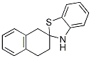 3',4'-Dihydro-1'H,3H-spiro[1,3-benzothiazole-2,2'-naphthalene] 구조식 이미지