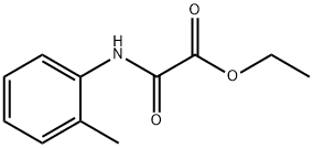 Ethyl [(2-methylphenyl)amino](oxo)acetate Structure