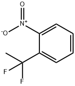 1-(1,1-Difluoroethyl)-2-nitrobenzene Structure