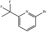 2-Bromo-6-(1,1-difluoroethyl)pyridine 구조식 이미지