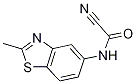 5-[(Cyanocarbonyl)amino]-2-methyl-1,3-benzothiazole Structure
