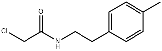 2-Chloro-N-[2-(4-methylphenyl)ethyl]acetamide 구조식 이미지
