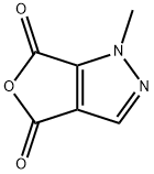 1-Methyl-1H-furo[3,4-c]pyrazole-4,6-dione Structure