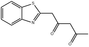 1-(1,3-Benzothiazol-2-yl)pentane-2,4-dione Structure