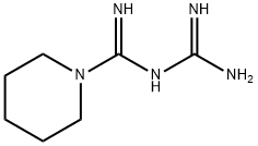 N-[Amino(imino)methyl]piperidine-1-carboximidamide 구조식 이미지