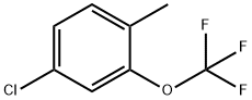 4-Chloro-1-methyl-2-(trifluoromethoxy)benzene Structure
