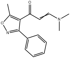 3-(Dimethylamino)-1-(5-methyl-3-phenylisoxazol-4-yl)prop-2-en-1-one Structure