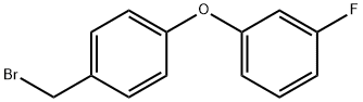 1-[4-(Bromomethyl)phenoxy]-3-fluorobenzene Structure