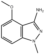 4-Methoxy-1-methyl-1H-indazol-3-amine Structure