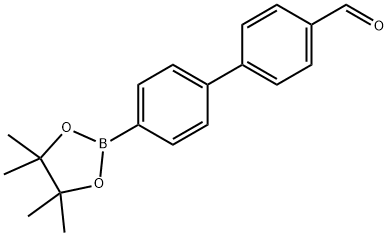 4'-(4,4,5,5-Tetramethyl-1,3,2-dioxaborolan-2-yl)-[1,1'-biphenyl]-4-carbaldehyde 구조식 이미지