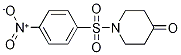 1-[(4-Nitrophenyl)sulphonyl]piperidin-4-one Structure