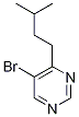 5-Bromo-4-isopentylpyrimidine 구조식 이미지