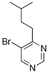 5-Bromo-4-isopentylpyrimidine Structure