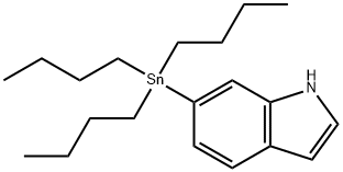 6-(Tributylstannyl)-1H-indole Structure