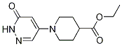 Ethyl 1-(1,6-dihydro-6-oxopyridazin-4-yl)piperidine-4-carboxylate Structure