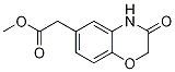 Methyl (3,4-dihydro-3-oxo-2H-1,4-benzoxazin-6-yl)acetate Structure