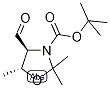 tert-Butyl (4S,5R)-4-formyl-2,2,5-trimethyl-1,3-oxazolidine-3-carboxylate 구조식 이미지