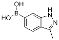 3-Methyl-1H-indazole-6-boronic acid 구조식 이미지