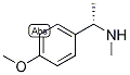 (1S)-1-(4-Methoxyphenyl)-N-methylethylamine 구조식 이미지