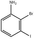2-Bromo-3-iodoaniline 구조식 이미지