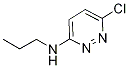 6-Chloro-N-propylpyridazin-3-amine Structure