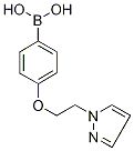 4-[2-(1H-Pyrazol-1-yl)ethoxy]benzeneboronic acid 96% Structure