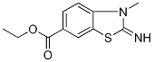 Ethyl 2,3-dihydro-2-imino-3-methyl-1,3-benzothiazole-6-carboxylate Structure