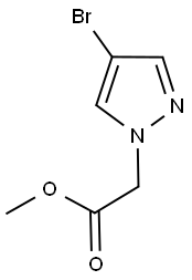 Methyl (4-bromo-1H-pyrazol-1-yl)acetate Structure